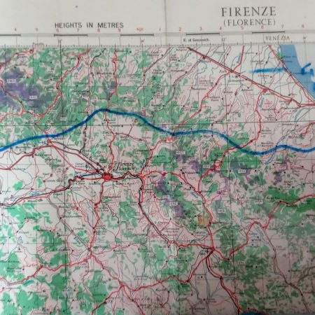 linea gotica mappa Firenze