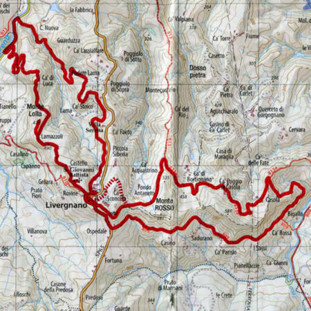 mappa Anello Livergnano